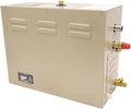 Ce generateur de vapeur pour bain reunit des commandes tactiles et des elements metalliques ly7467627