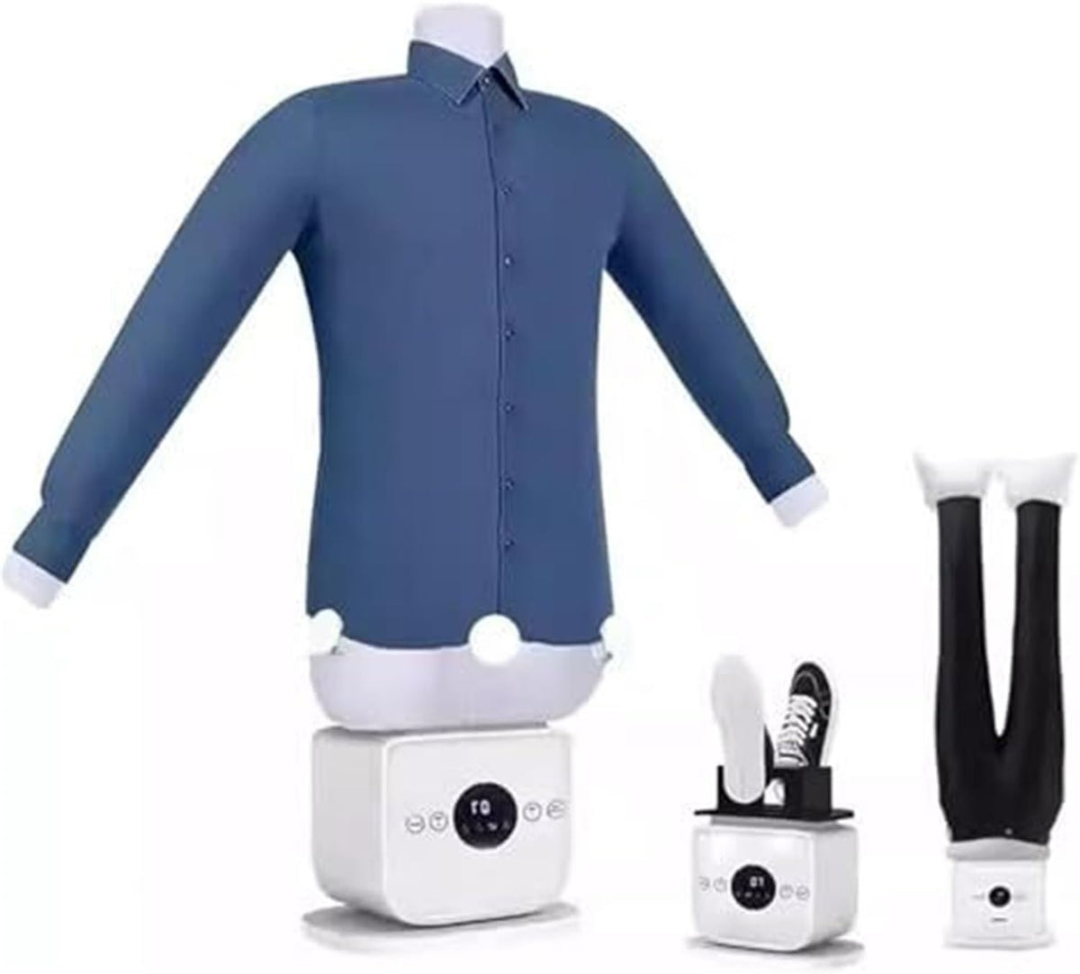 Ce mannequin de repassage dispose d'un format compact et de des appuis antiderapants pl6112549