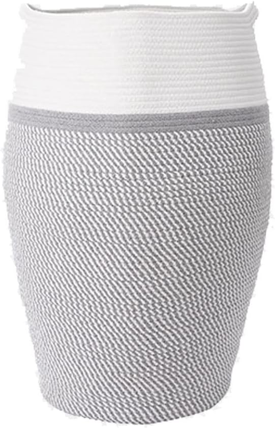 Un panier a linge integre une partie textile en coton sv1391289